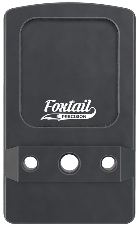 Foxtail Precision 100014 Glock Non-MOS Dovetail Mount Plate for Holosun 407/507k Black Anodized