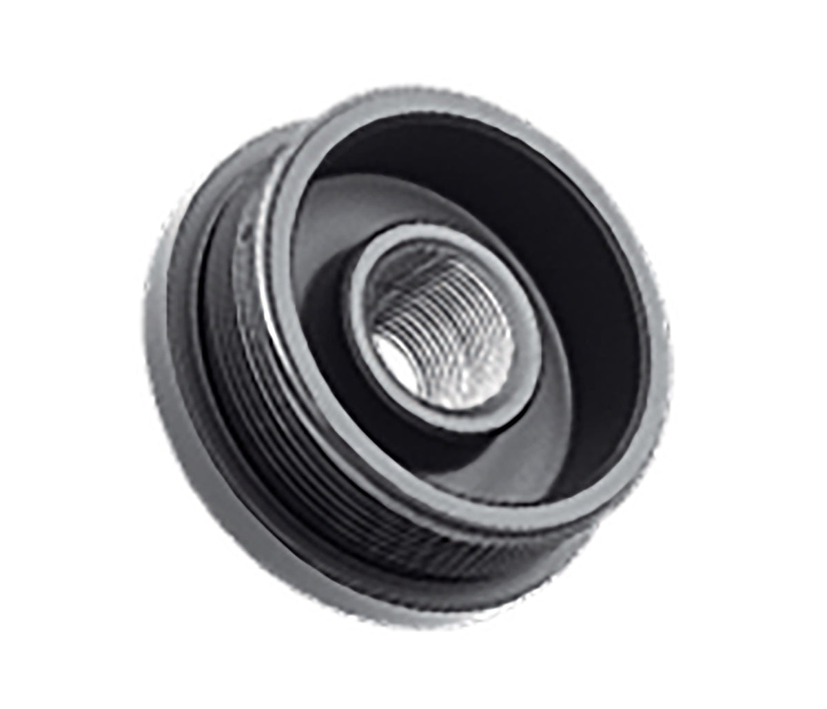 B&T Firearms HUB Adapter Direct Thread 1/2"x28 Inconel Black SD-ADPDT1228