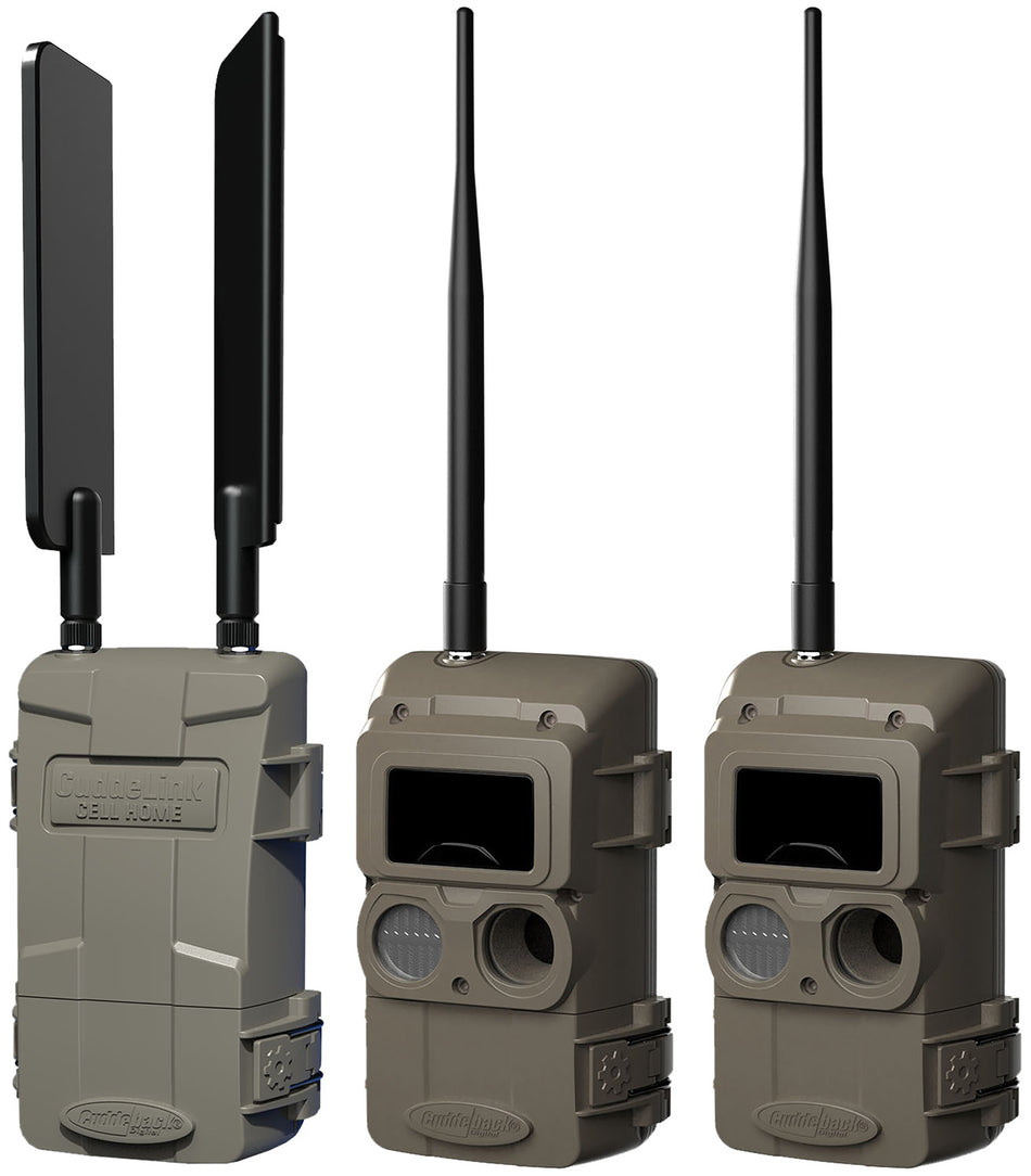 Cuddeback CuddeLink Black Flash Starter Kit 3-Pack Brown