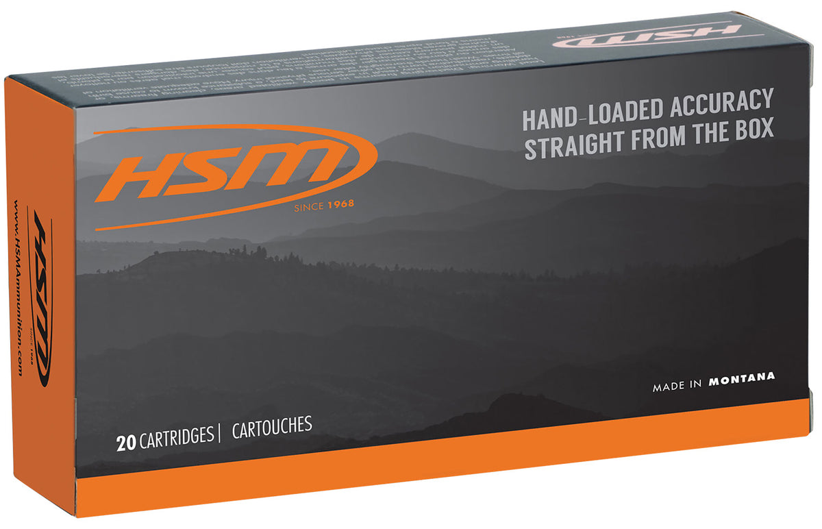 HSM 7mm Remington Mag Rifle Ammo  Pointed Soft Point JSP 160 grain 