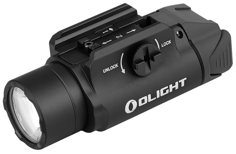 Olight PL3RBK PL-3R Valkyrie Rechargeable Rail Mount Light Black 1500 Lumens