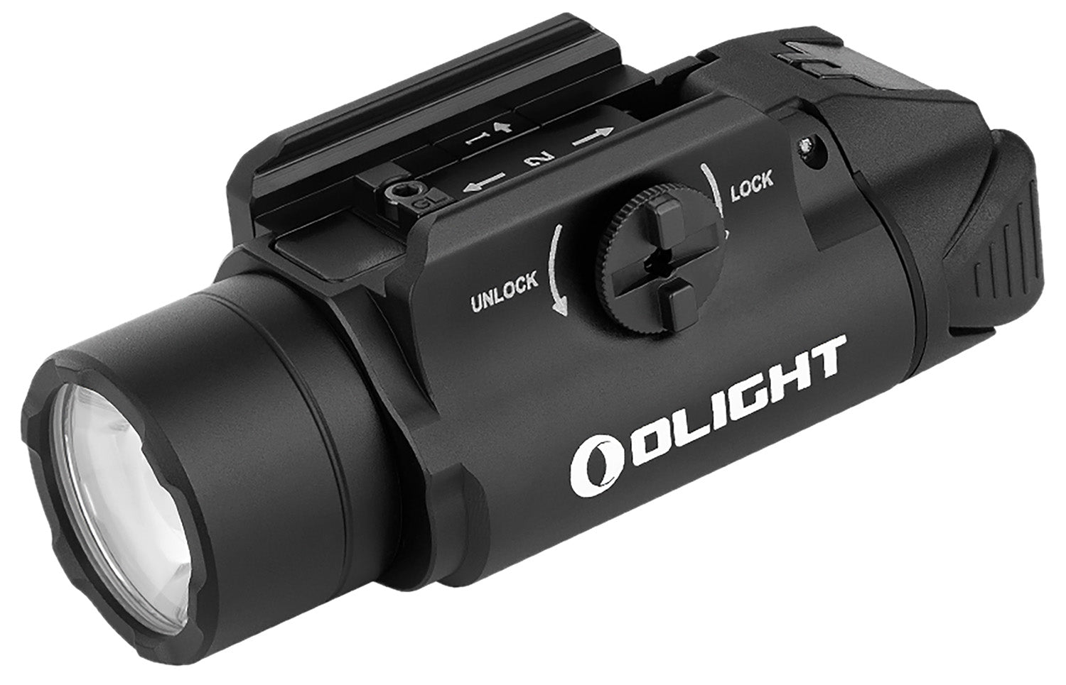Olight PL3SBK PL-3S Valkyrie Black 1000 Lumen Compact Rail Mount Pistol Light