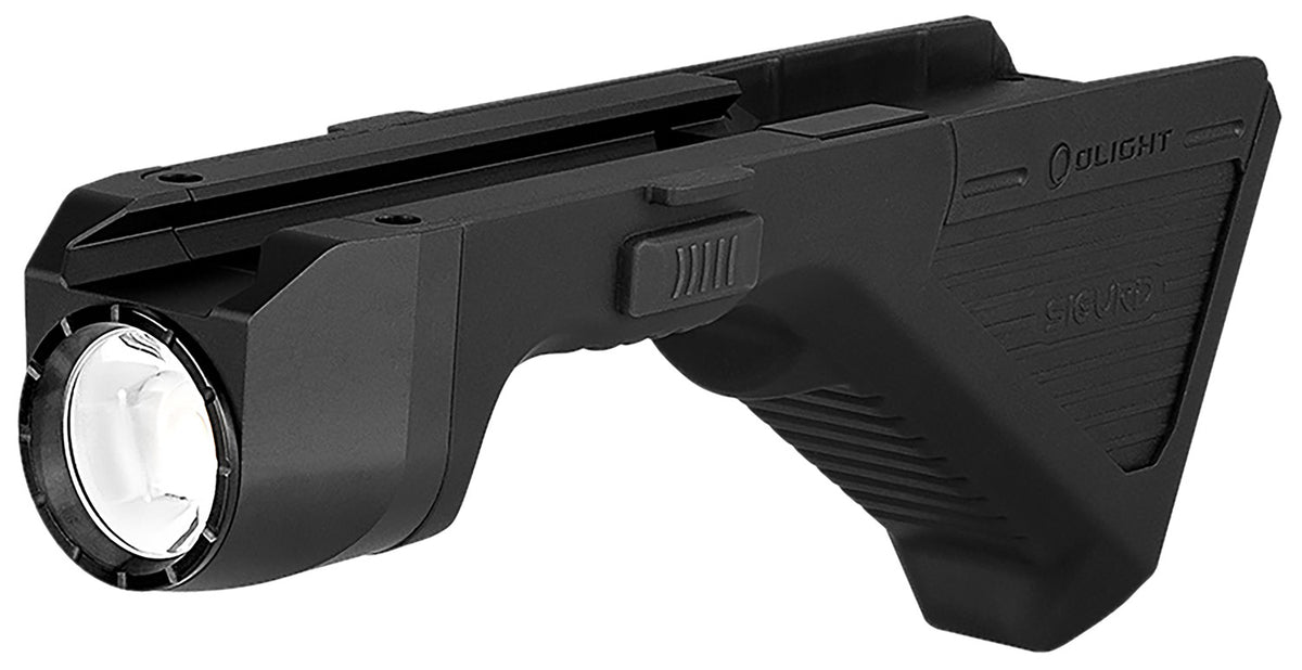Olight SIGURDBK Sigurd Angled Grip WML Black 1450 Lumens White LED Rail Mount