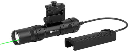 Olight Odin GL Mini ODINGLMINI Black Anodized 1,000 Lumens White LED with Green Laser