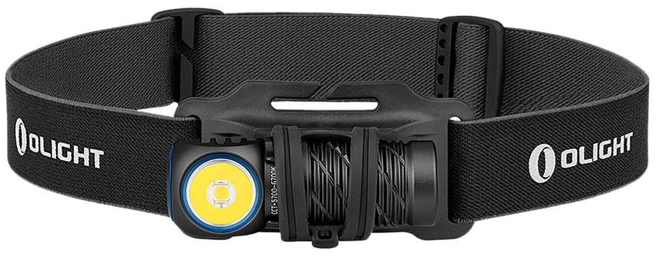 Olight PERUN2MINIBKCW Perun 2 Mini Black 1,100 Lumen White/Red LED Compact Headlamp