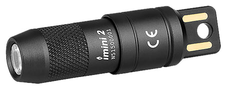 Olight IMINI2BK imini 2 Black 50 Lumen White LED Compact Rechargeable Flashlight