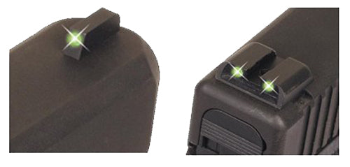 TruGlo TG231S1 Green Tritium Night Sights Front and Rear Swiss Tritium