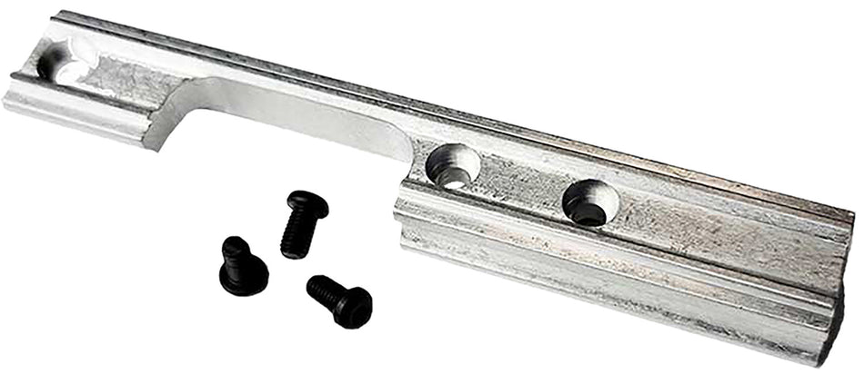Crickett KSA031ALSS 3/8 Inch Dovetail Aluminum Scope Mount Kit Silver