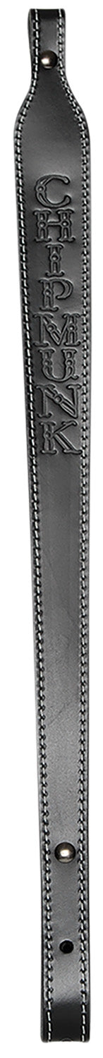 Crickett 80020 Black Leather Adjustable Rifle Sling for Chipmunk Youth Firearms