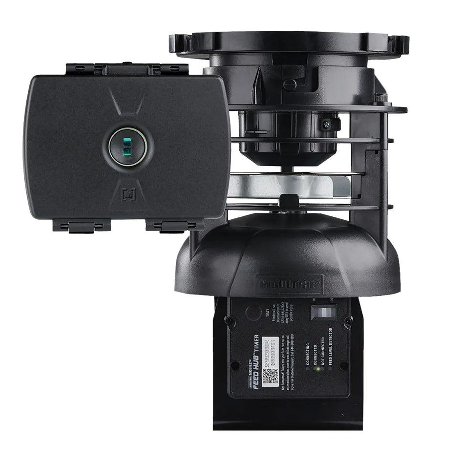 Moultrie MFG15069 Feed Hub Kit, Cellular App Control for Game Feeders, Black