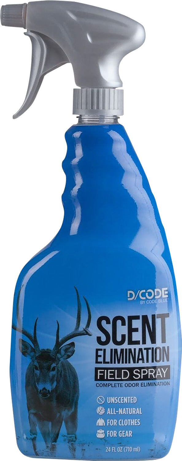 Code Blue Unscented Field Spray Scent Eliminator 24 oz Bottle