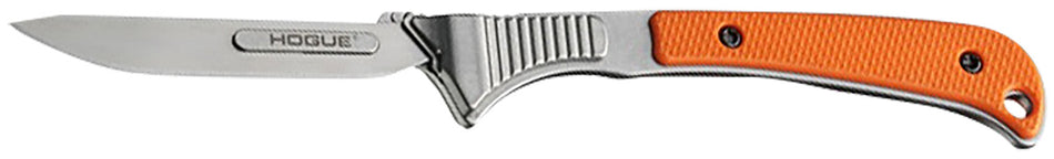 Hogue Expel 35874 2.050" Fixed Blade Scalpel Knife Orange G10/SS Handle Includes 5 Replacement Blades