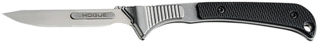 Hogue Expel 35876 2.050" Fixed Blade Scalpel Knife Black G10/SS Handle Includes 5 Replacement Blades