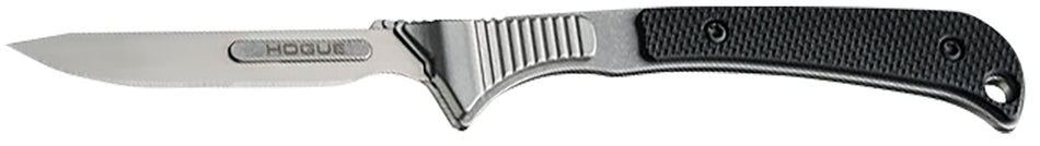 Hogue Expel 35876 2.050" Fixed Blade Scalpel Knife Black G10/SS Handle Includes 5 Replacement Blades