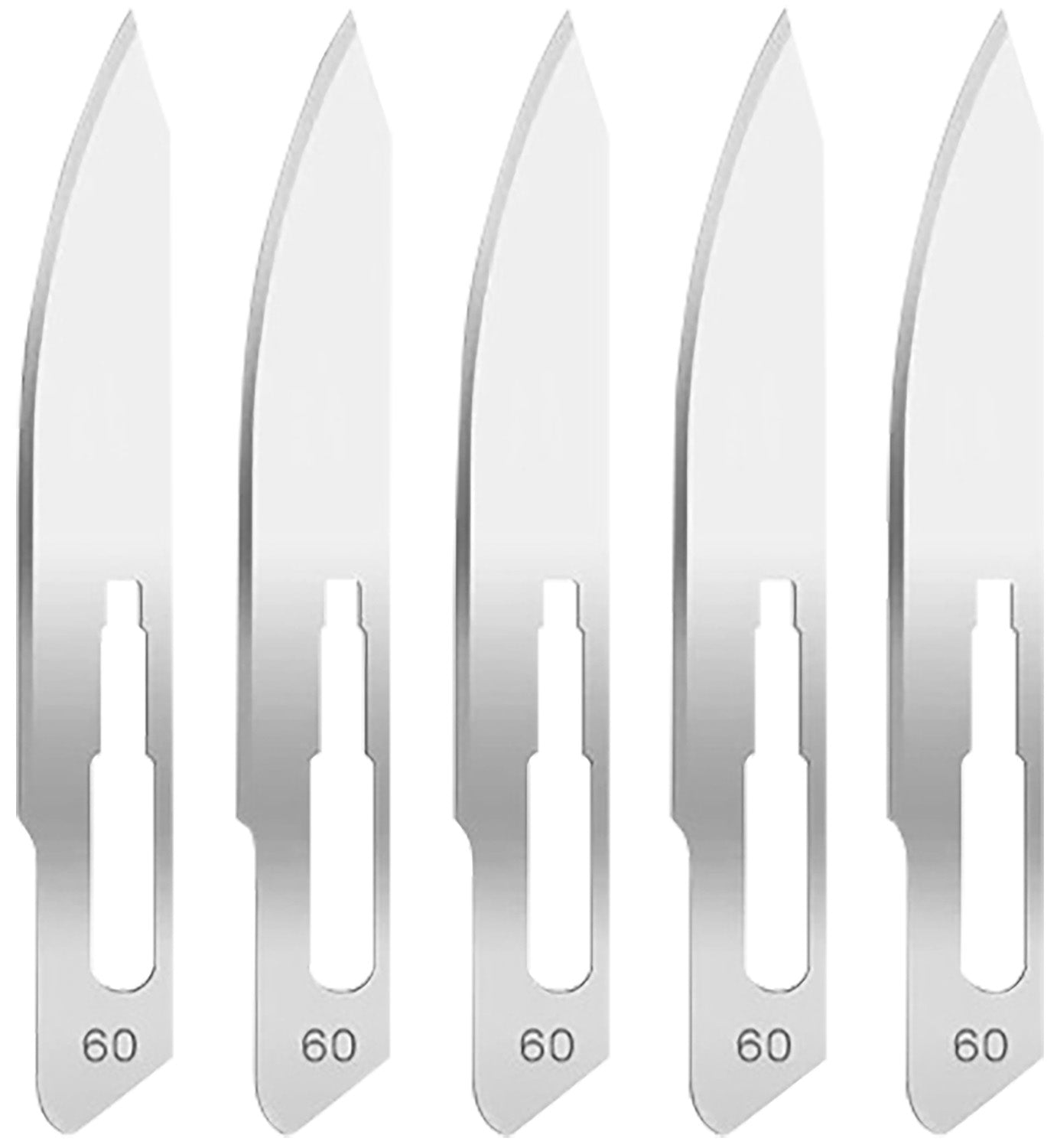 Hogue 35886 Expel Replacement Blades #60 High Carbon Steel – Pack of 5