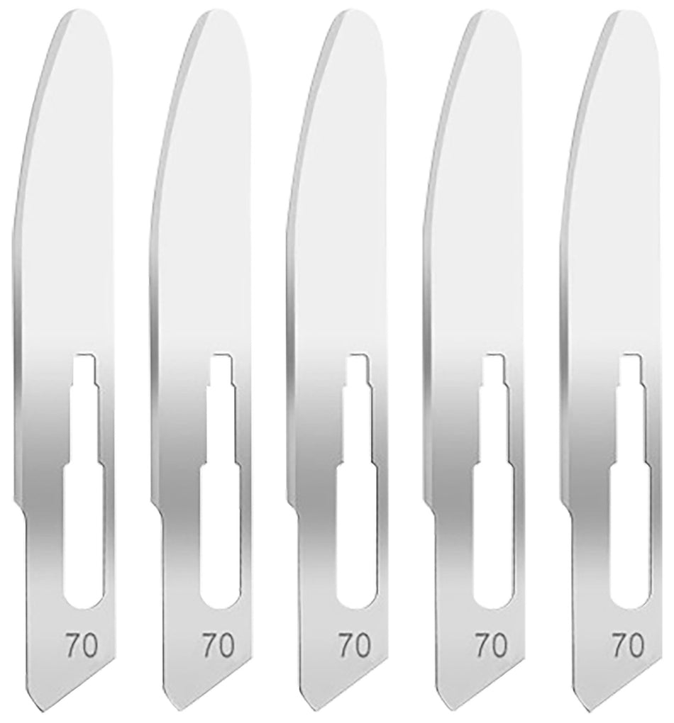 Hogue 35887 Expel Replacement Blades #70 High Carbon Steel – Pack of 5