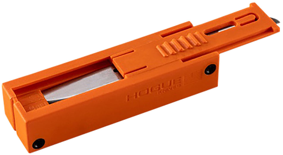 Hogue 35894 Expel Orange Polymer Blade Dispenser with 5 #60-Style HC Steel Blades