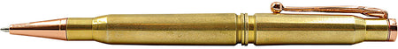 Caliber Gourmet Ball Point Bullet Pen Gold Brass