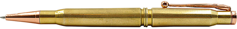 Caliber Gourmet Ball Point Bullet Pen Gold Brass