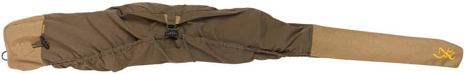 Browning 1491009890 BackCountry Rifle Cover Tan/Brown Polyester Adjustable for Sling and Bipod