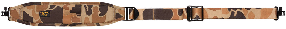 Browning All Season Vintage Tan Neoprene Rifle Shotgun Sling with Padded Shoulder Strap