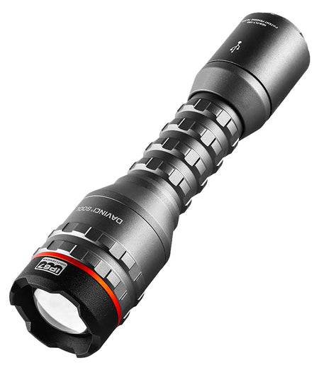NEBO NEBFLT1063 Davinci 800L Gray Flashlight 100/400/800 Lumens with Power Bank