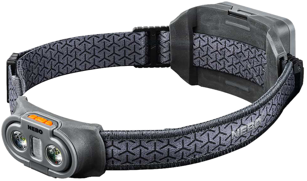 NEBO NEBHLP0015 Einstein 750 Gray Headlamp with Red Mode