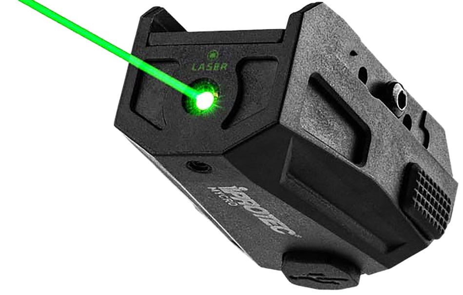 Pyramyd Air Mycro IPRLSR0002 Matte Black Green Rail Laser