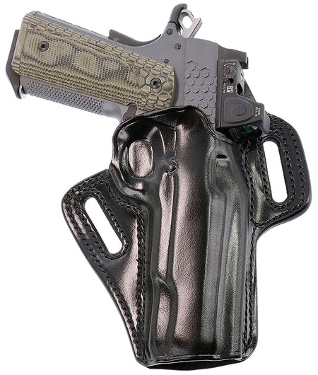 Galco CO2822RB Concealable 2.0 Outside Waistband Black Leather Holster Sig P365 Right Hand