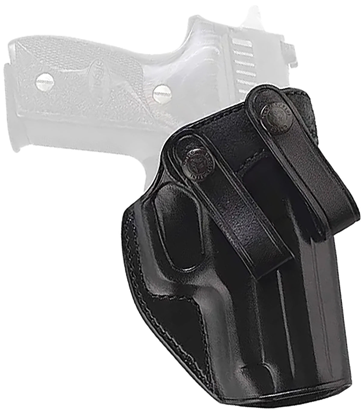 Galco SUM800RB Summer Comfort Inside Waistband Black Leather Holster Glock 43X MOS Right Hand