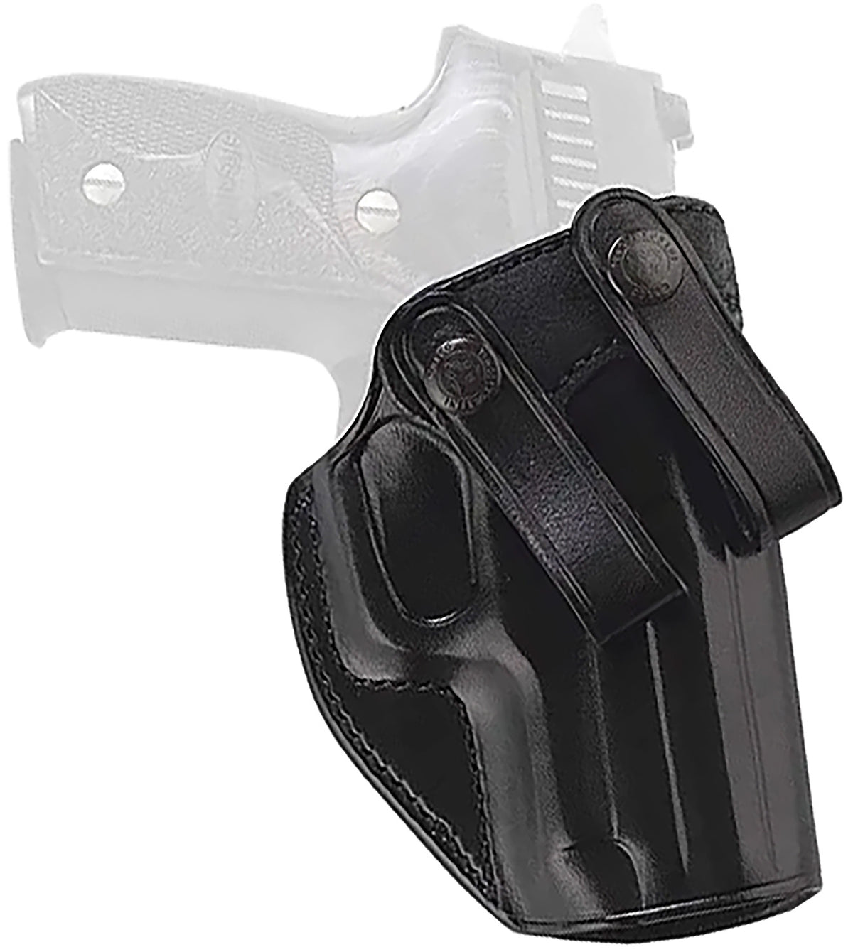 Galco SUM892RB Summer Comfort Inside Waistband Black Steerhide Holster Springfield Hellcat Right Hand