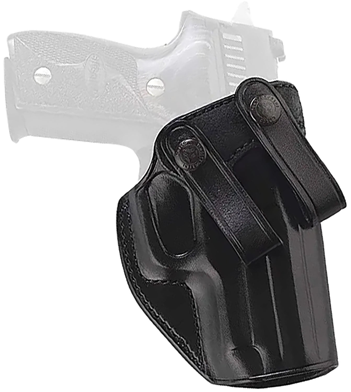 Galco SUM892RB Summer Comfort Inside Waistband Black Steerhide Holster Springfield Hellcat Right Hand