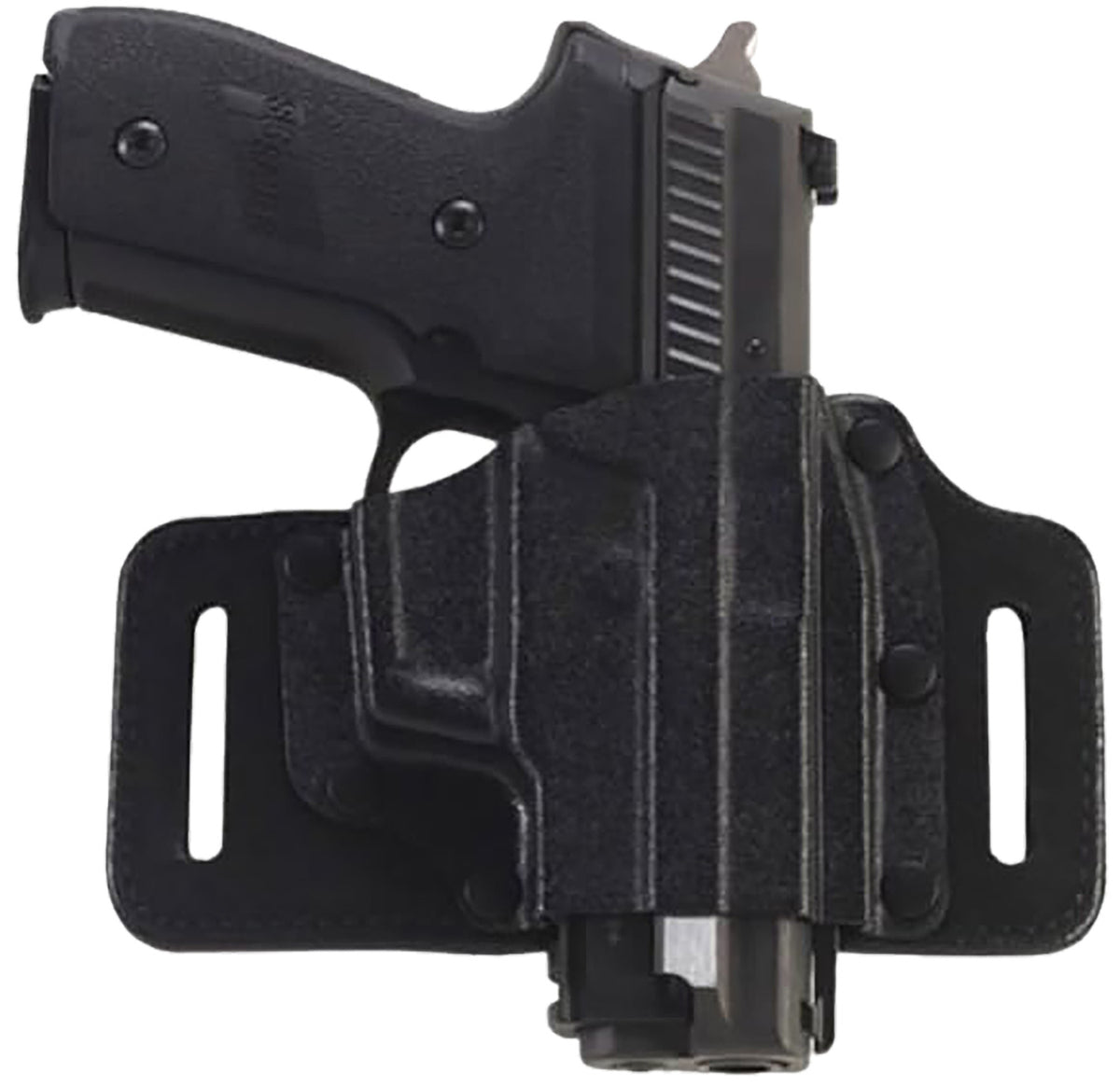 Galco TS228B TacSlide OWB Belt Slide Black Holster for Glock Right Hand
