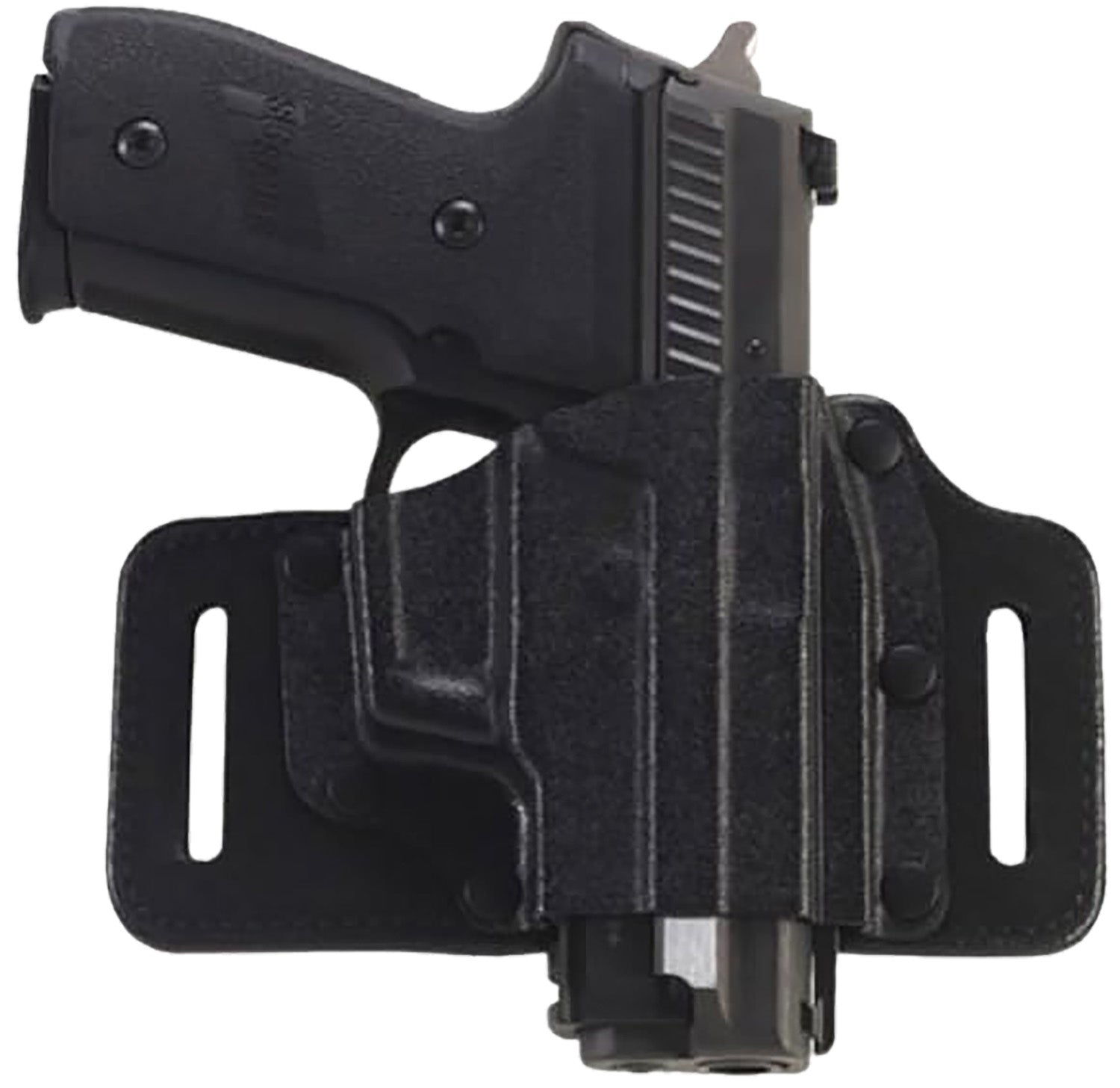 Galco TS228B TacSlide OWB Belt Slide Black Holster for Glock Right Hand