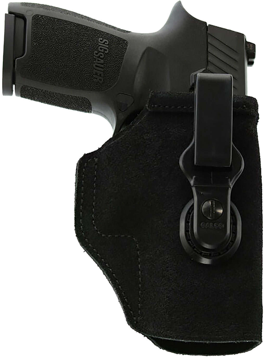 Galco TUC894B Tuck-N-Go 2.0 IWB Black Steerhide Holster Sig Sauer P365 Ambi