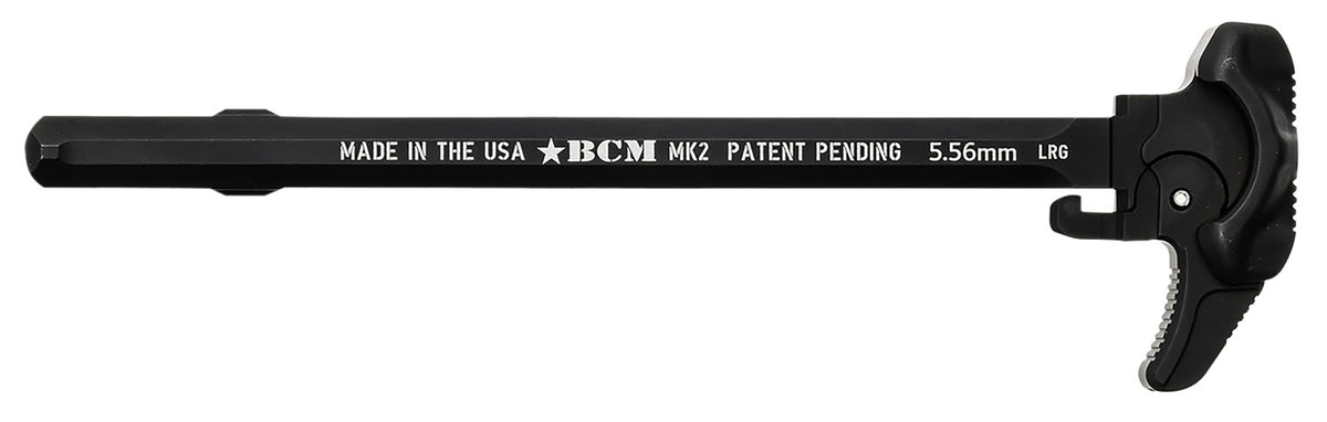 BCM AR-15 Asymmetric MK2 Large Charging Handle Black 7075 T-6 Aluminum Mil-Spec