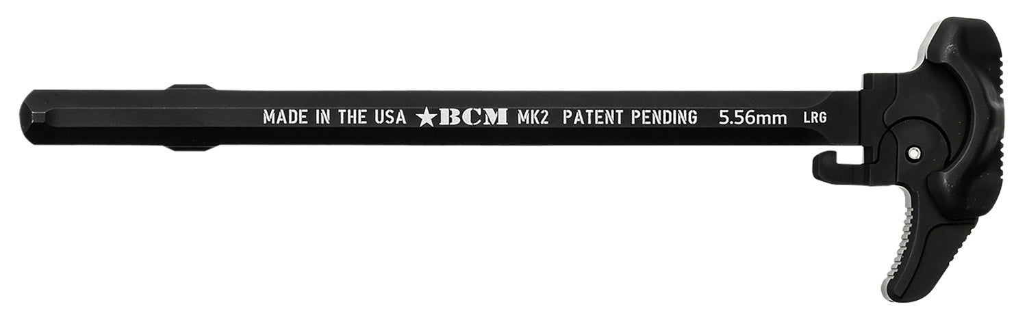 BCM AR-15 Asymmetric MK2 Large Charging Handle Black 7075 T-6 Aluminum Mil-Spec