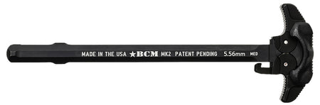 BCM AR-15 Ambidextrous MK2 Medium Charging Handle Black 7075 T-6 Aluminum Mil-Spec
