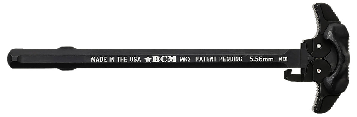 BCM AR-15 Ambidextrous MK2 Large Charging Handle Black 7075 T-6 Aluminum Mil-Spec