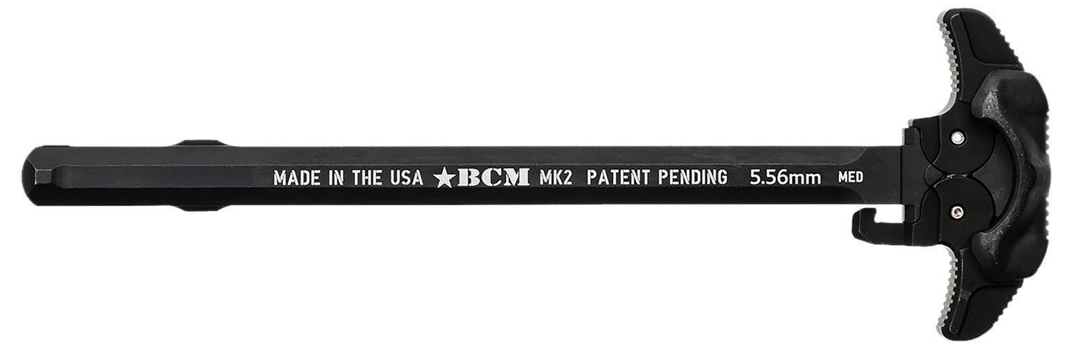 BCM AR-15 Ambidextrous MK2 Large Charging Handle Black 7075 T-6 Aluminum Mil-Spec