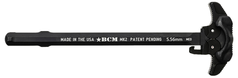 BCM AR-15 Ambidextrous MK2 Large Charging Handle Black 7075 T-6 Aluminum Mil-Spec