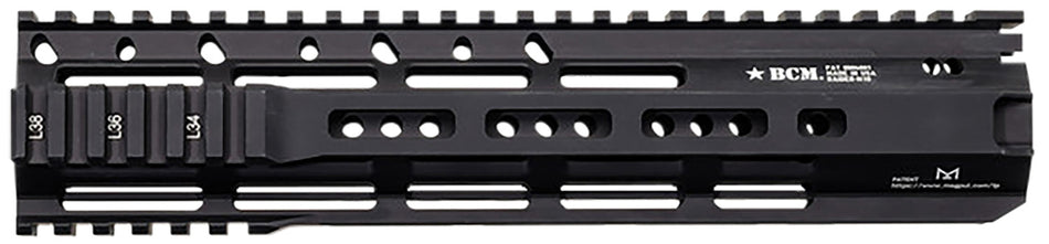 BCM RAIDERM10556BL RAIDER-M13 10-Inch M-LOK Handguard Black Aluminum
