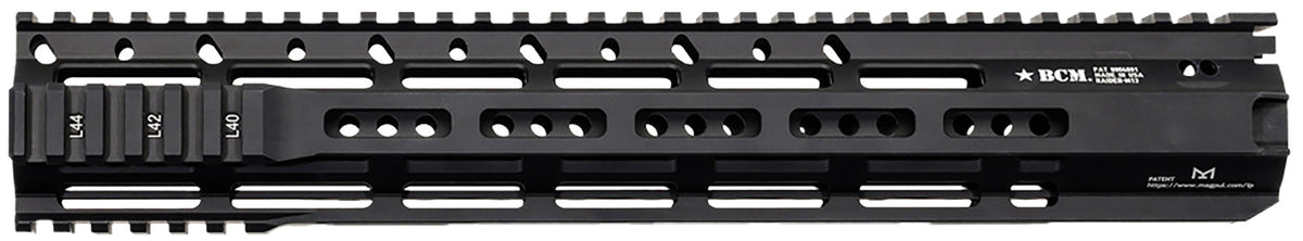BCM RAIDERM13556BLK RAIDER-M13 13-Inch M-LOK Rail Black Aluminum
