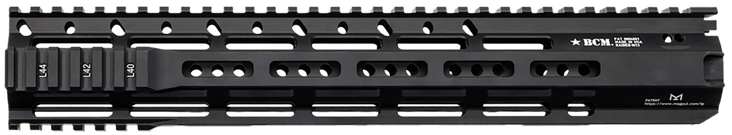 BCM RAIDERM13556BLK RAIDER-M13 13-Inch M-LOK Rail Black Aluminum