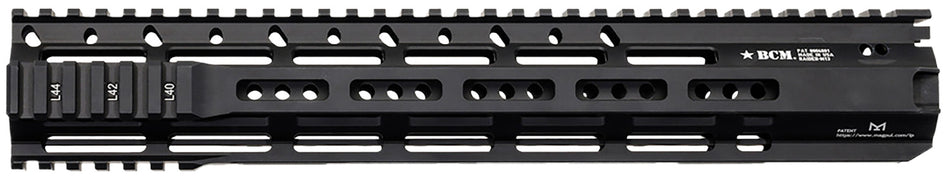 BCM RAIDERM13556BLK RAIDER-M13 13-Inch M-LOK Rail Black Aluminum