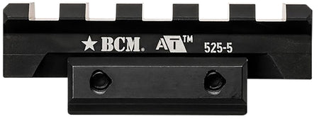 BCM A/T Optic Riser 525-5 Black Anodized 5 Recoil Slots
