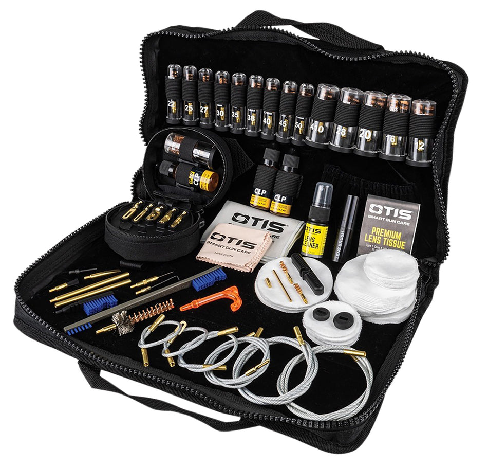 Otis FG1000 Elite Universal Firearm Cleaning Kit Multi-Caliber 60+ Components