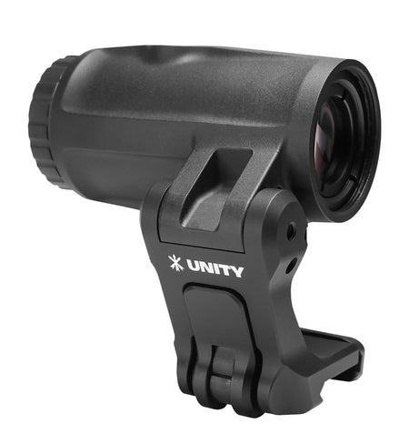 Unity Tactical FSTM4B FAST FTC Integrated 4X Magnifier, Black Anodized Finish