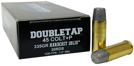 DoubleTap .454 Casull 454C335HC Hunter Self Defense Hard Cast Solid 335 Grain