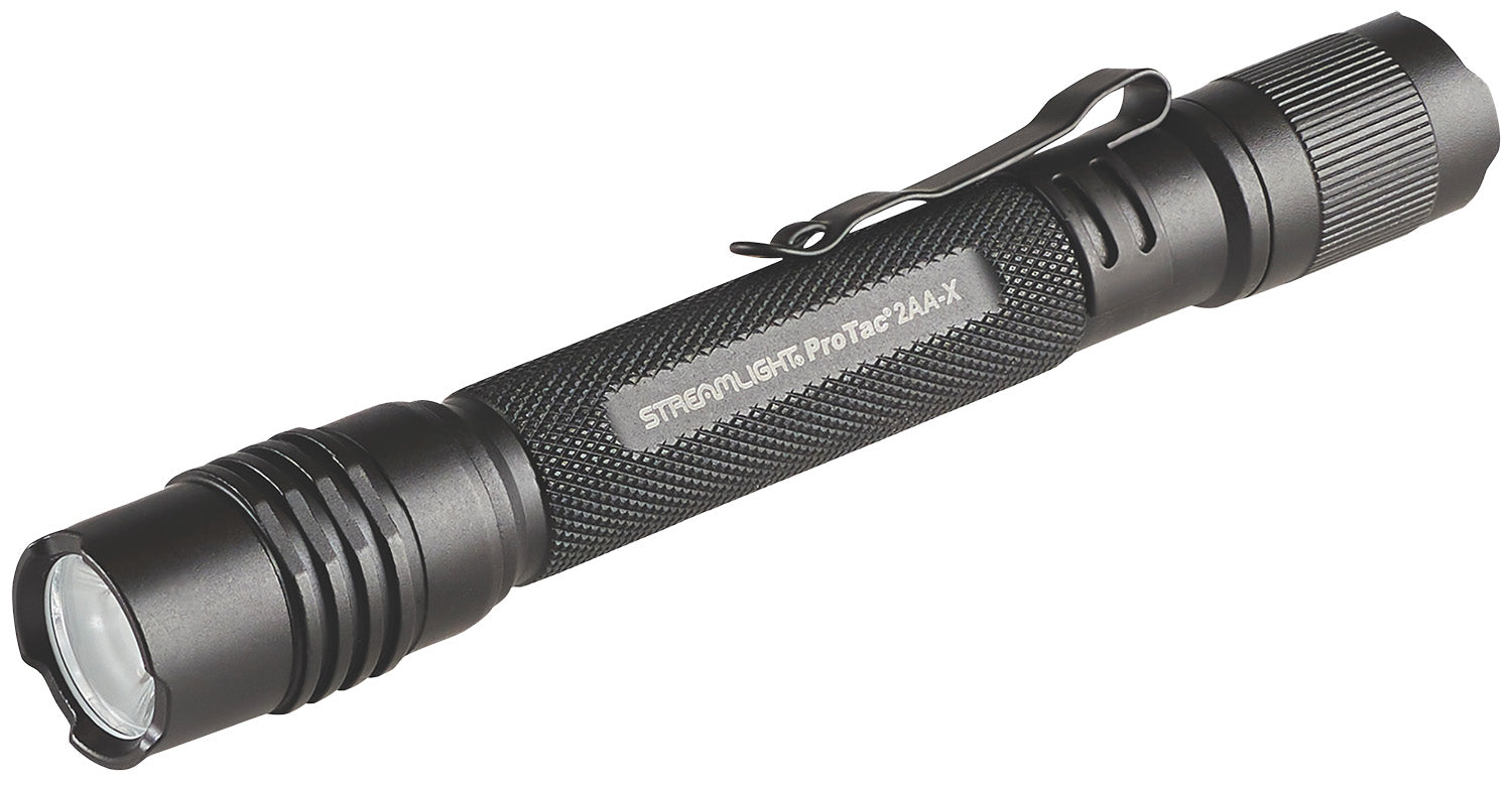 Streamlight ProTac 2AA-X USB Tactical Flashlight Black Anodized 550 Lumens White LED